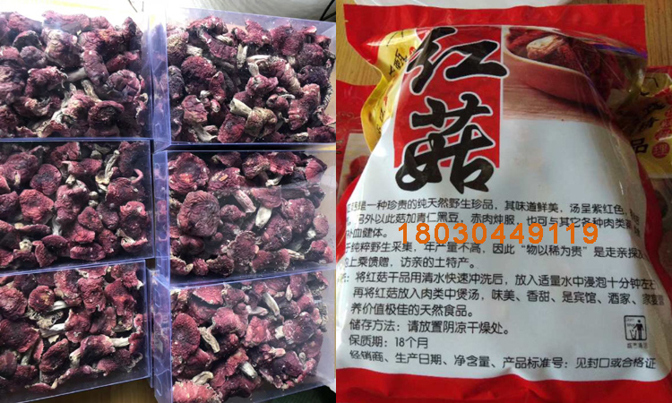干品野生紅菇包裝圖片 干品野生紅菇包裝圖片