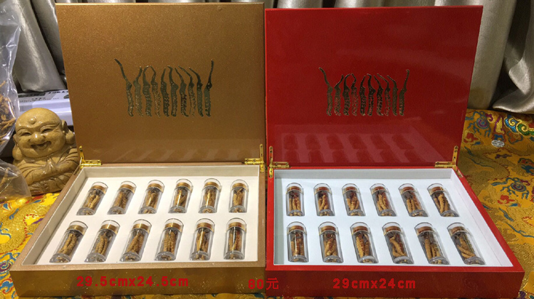 12管冬蟲夏草禮盒裝圖片