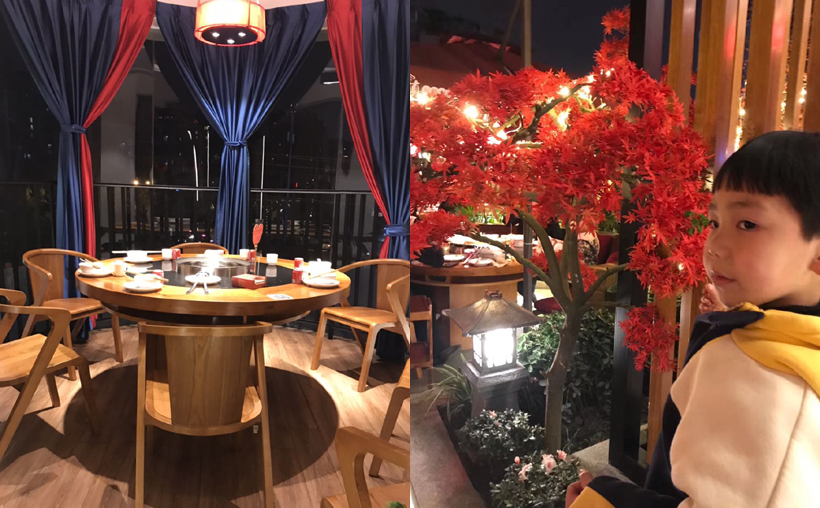 蜀鎮鮮貨火鍋露天用餐區 蜀鎮鮮貨火鍋露天用餐區