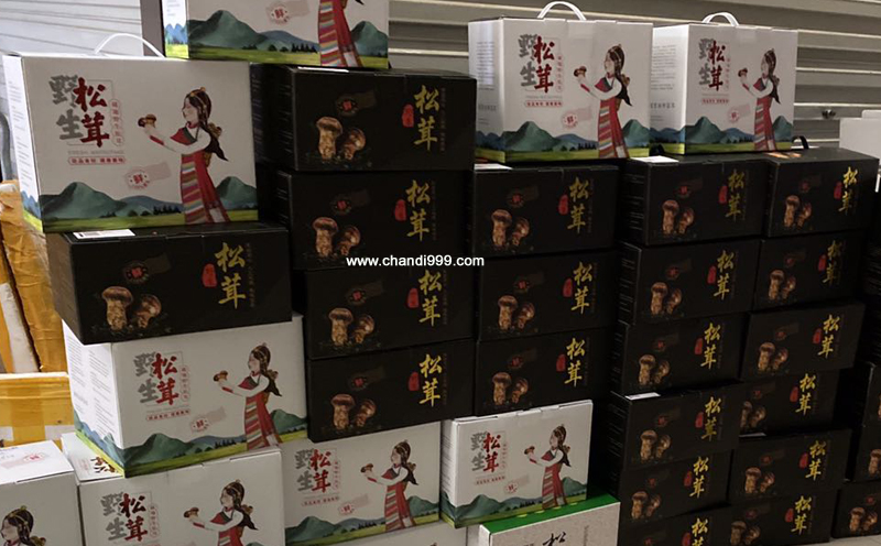 小金松茸禮盒包裝圖片 小金松茸禮盒包裝圖片