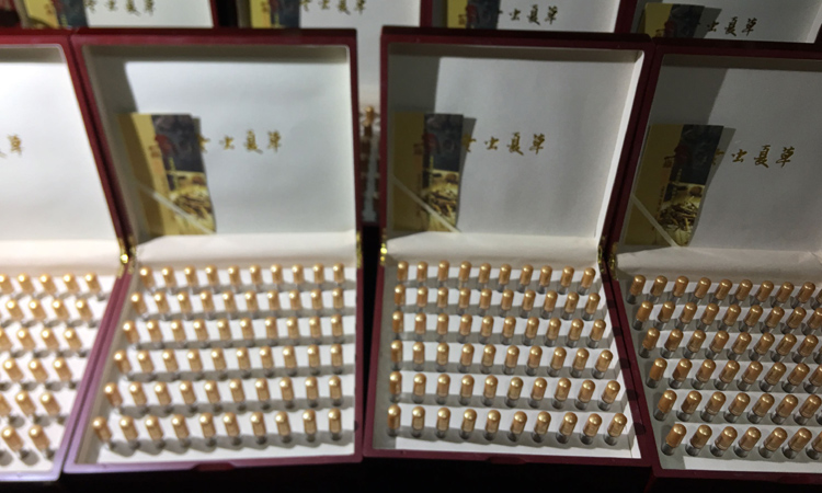 60根試管冬蟲夏草禮盒裝 60根試管冬蟲夏草禮盒裝