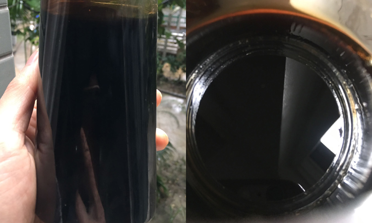 過(guò)濾裝瓶后的黑蜜圖片 過(guò)濾裝瓶后的黑蜜圖片